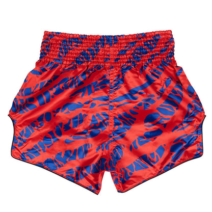 Fairtex Muay Thai Shorts - Red-Blue - Stone Fight Shop