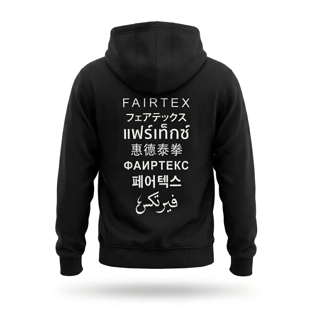 Fairtex Pullover Hoodie - Black - Stone Fight Shop