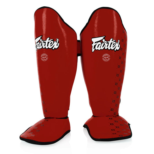 Fairtex Shin Pads Red - Stone Fight Shop