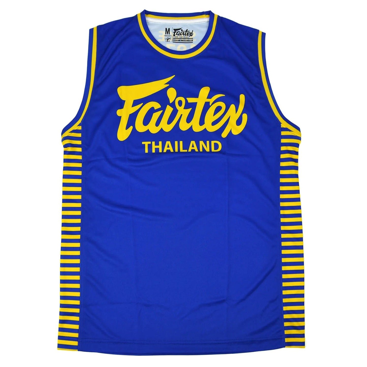 Fairtex Tank Top - Blue - Yellow - Stone Fight Shop