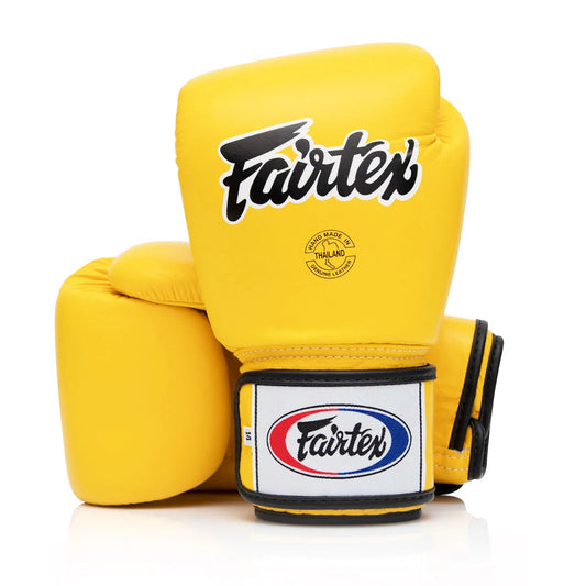 Fairtex Universal Boxing Gloves Yellow - Stone Fight Shop