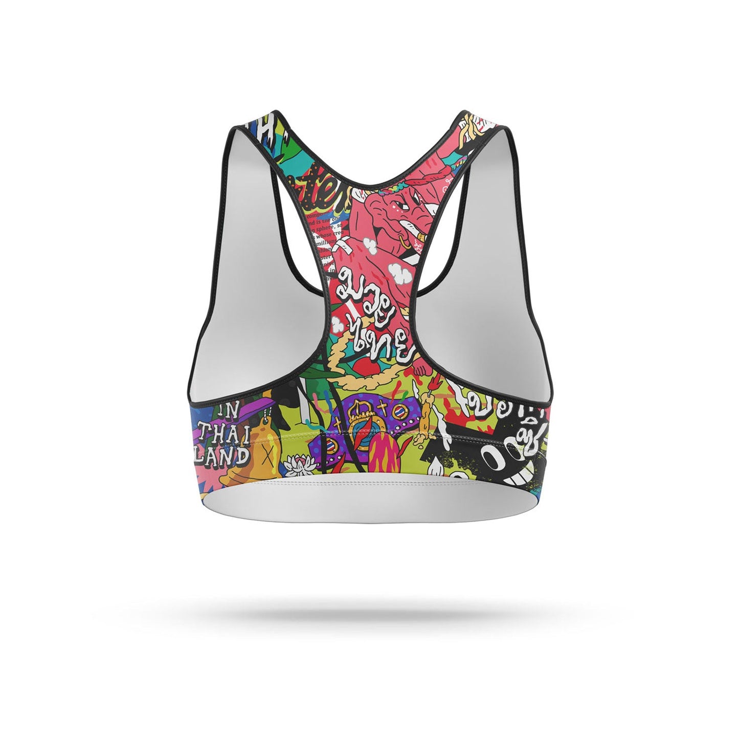 Fairtex URFACE Full Print Sports Bra - Stone Fight Shop