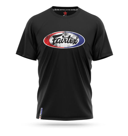 Fairtex Vintage Black T-Shirt - Stone Fight Shop