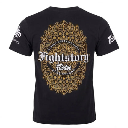 Fairtex x Fight Story T-Shirt - Black - Stone Fight Shop