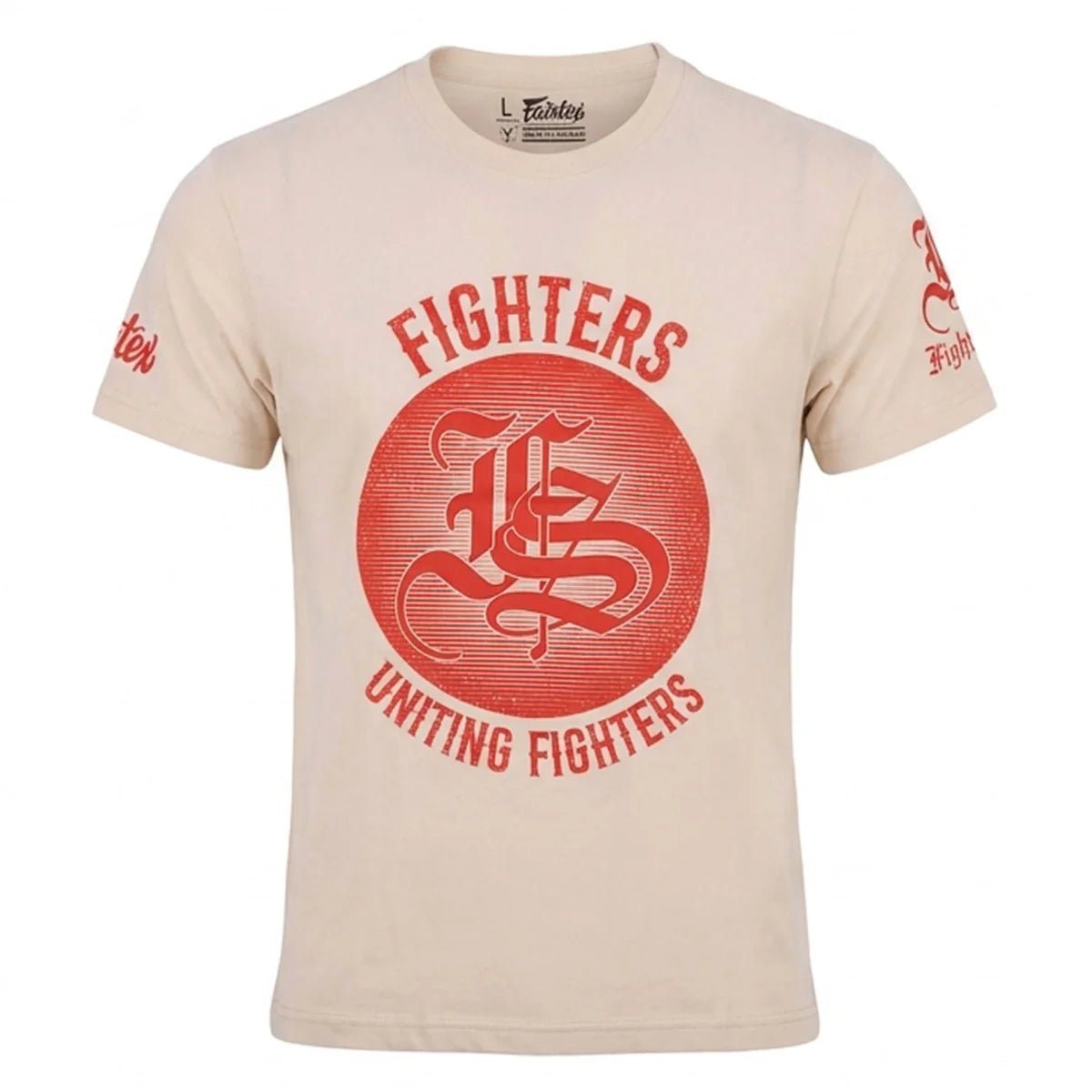 Fairtex x Fight Story T-Shirt - Cream - Stone Fight Shop