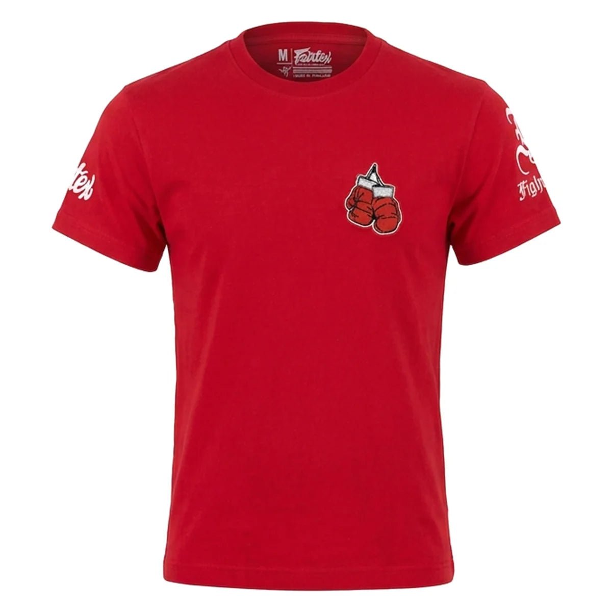 Fairtex x Fight Story T-Shirt - Red - Stone Fight Shop
