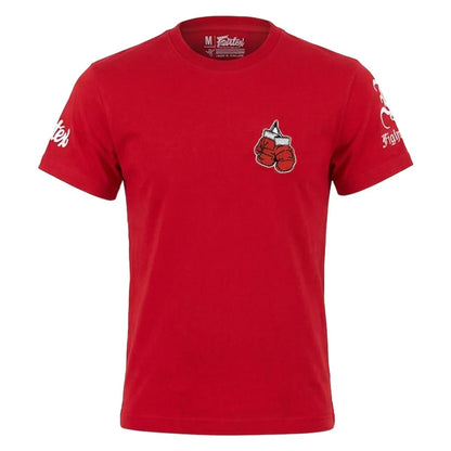 Fairtex x Fight Story T-Shirt - Red - Stone Fight Shop
