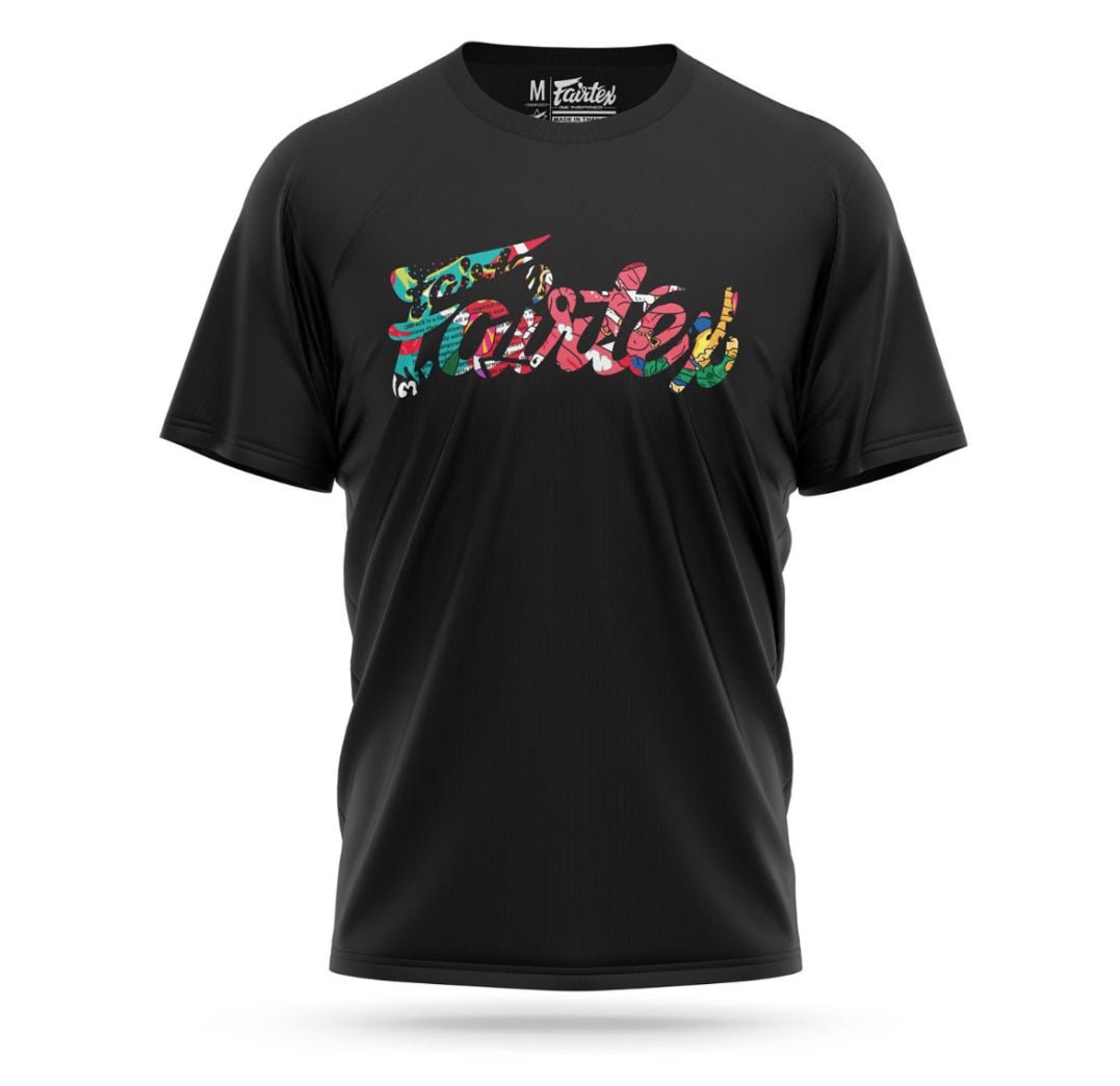 Fairtex X URFACE Script Dri-Fit T-Shirt - Stone Fight Shop