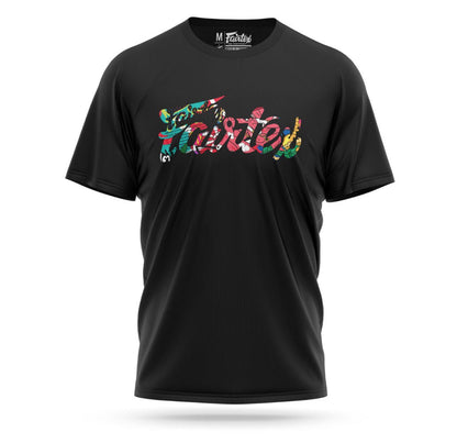 Fairtex X URFACE Script Dri-Fit T-Shirt - Stone Fight Shop