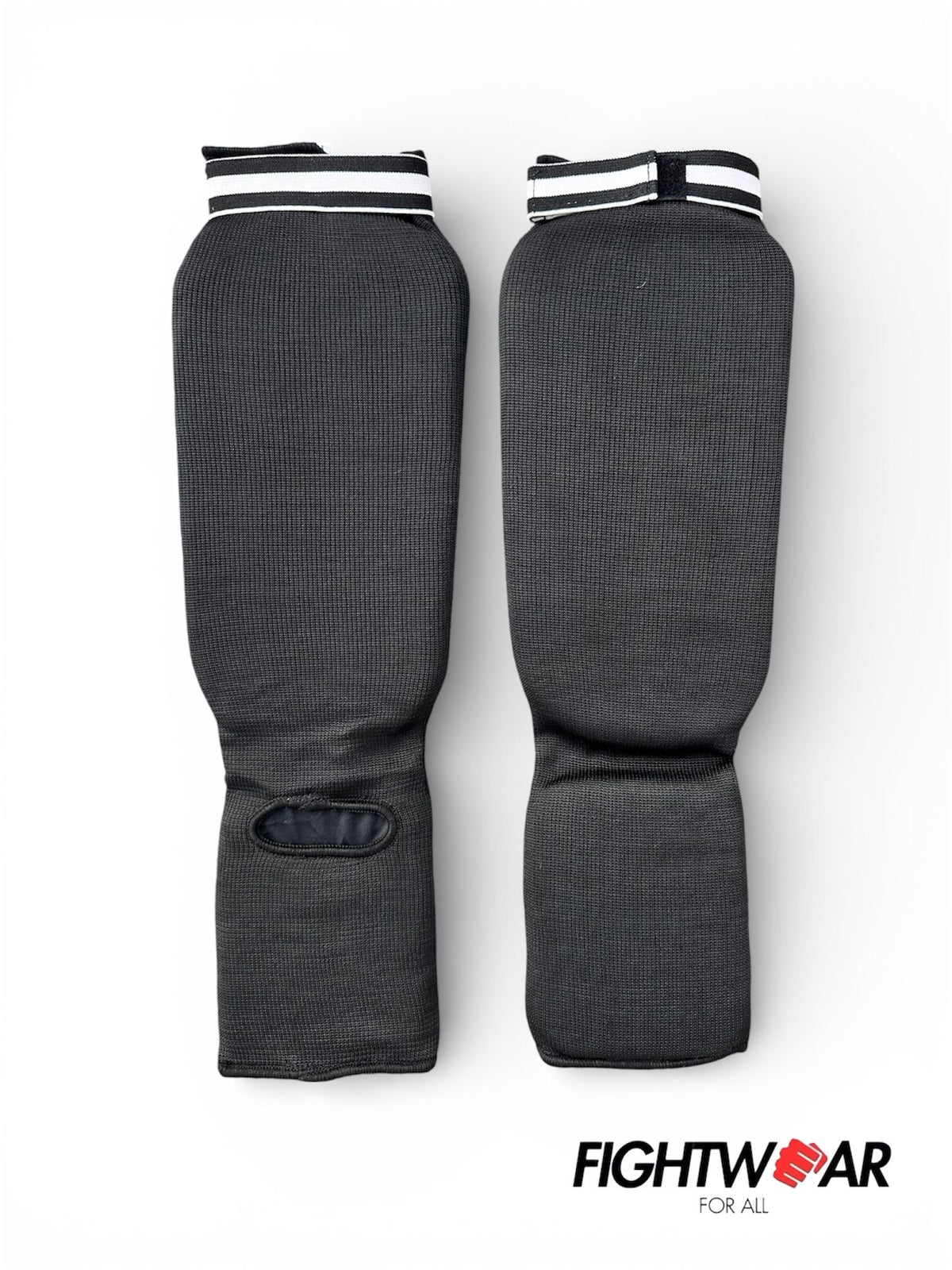 Fightwear For All Foam Shin Guards - Black - Stone Fight Shop