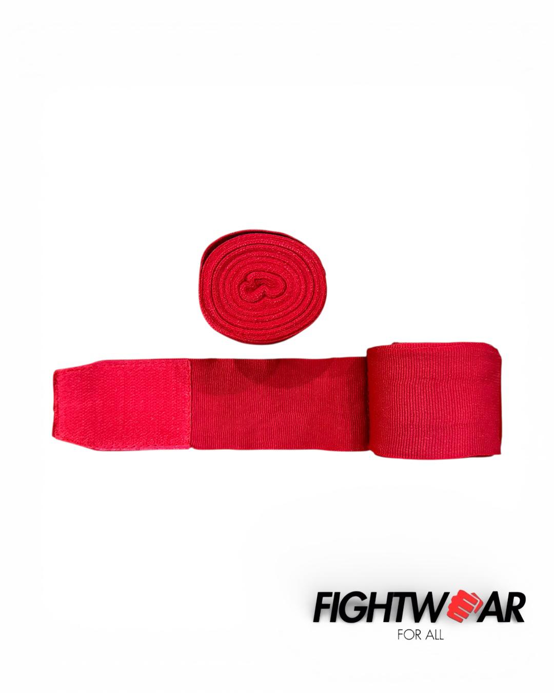 Fightwear For All Hand Wraps - Red - Stone Fight Shop