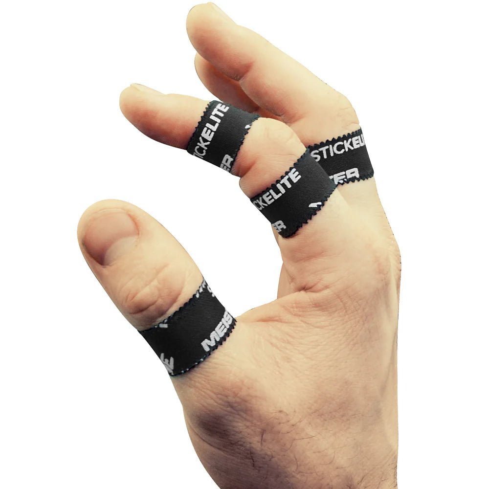 Meister StickElite™ 1/2" Athletic Tape for Fingers & Toes - Black - Stone Fight Shop