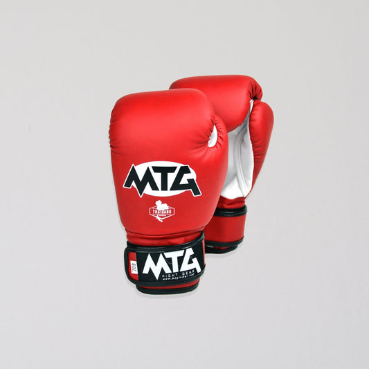 MTG Synthetic Boxing Gloves - Red - Stone Fight Shop