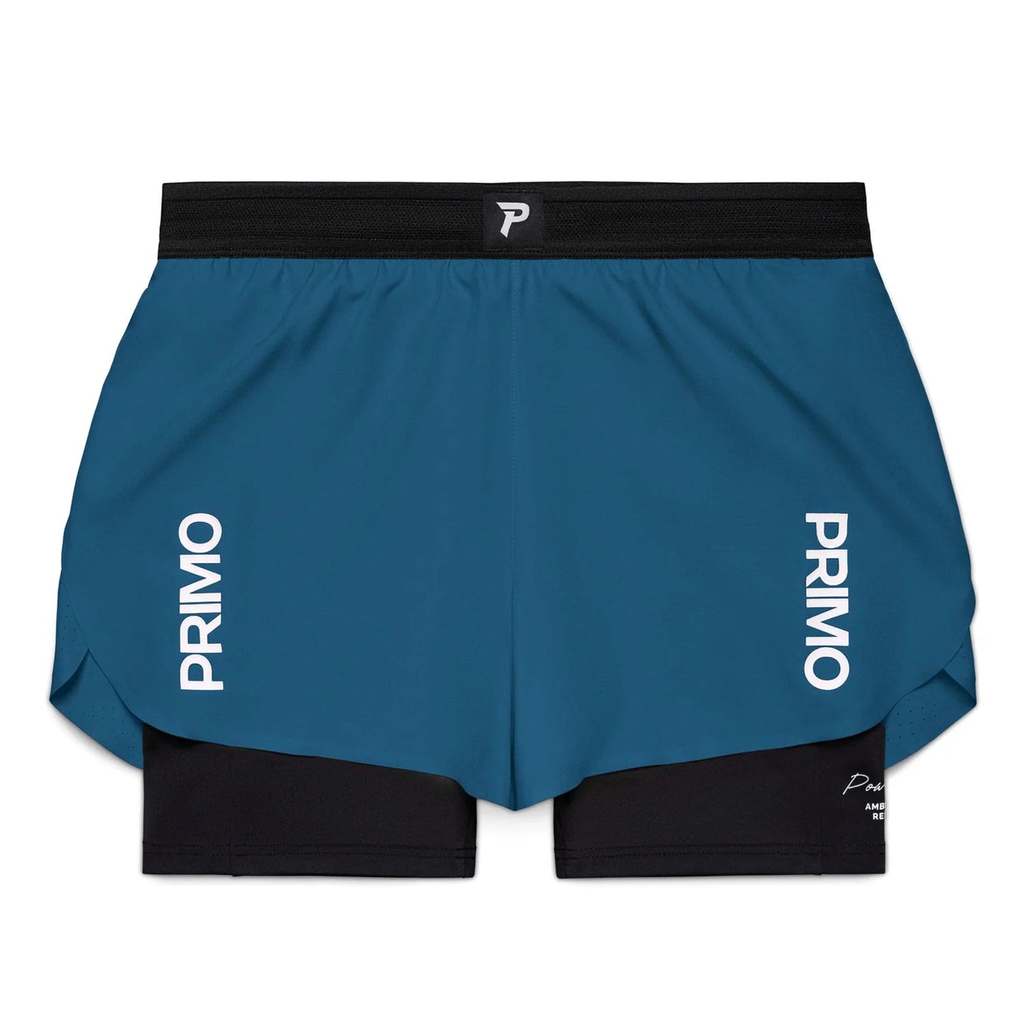 Primo E.S.C (Elite Strikers Club) Compression Shorts - Aegean Blue - Stone Fight Shop