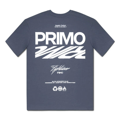 Primo E.S.C (Elite Strikers Club) T-Shirt - Grey - Stone Fight Shop