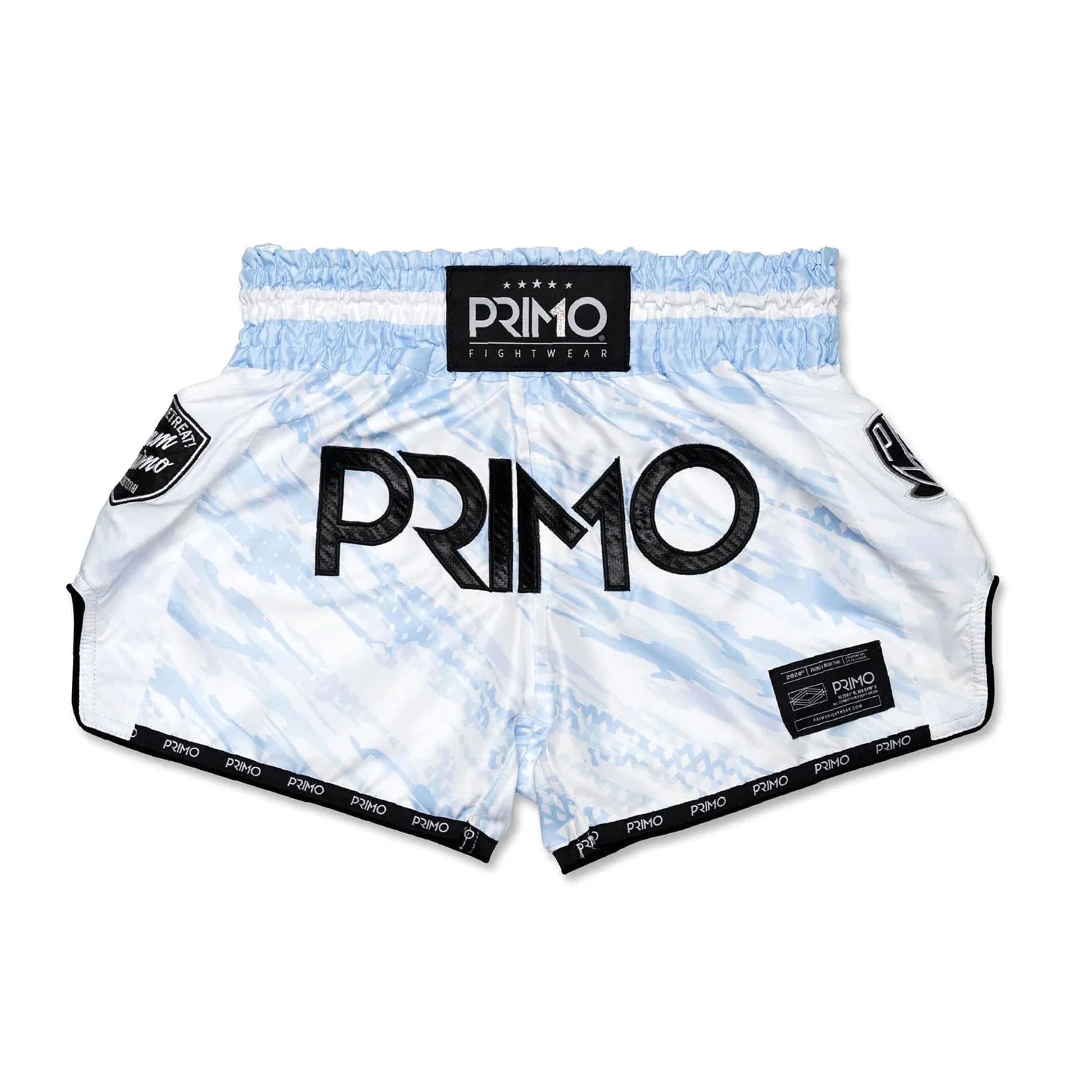 Primo Muay Thai Shorts - Arctic Ghost - Stone Fight Shop