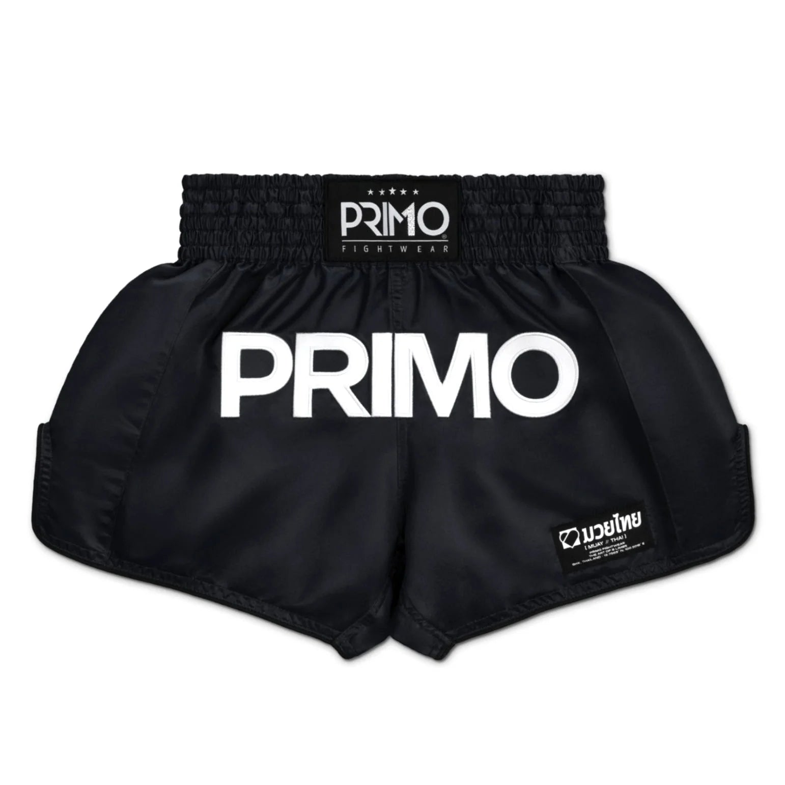 Primo Muay Thai Shorts - Mamba Series - Black - Stone Fight Shop