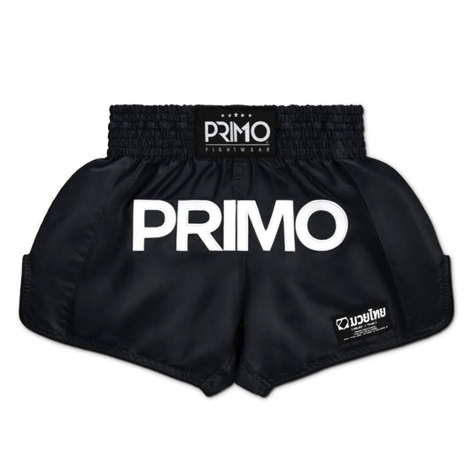 Primo Muay Thai Shorts - Mamba Series - Black - Stone Fight Shop