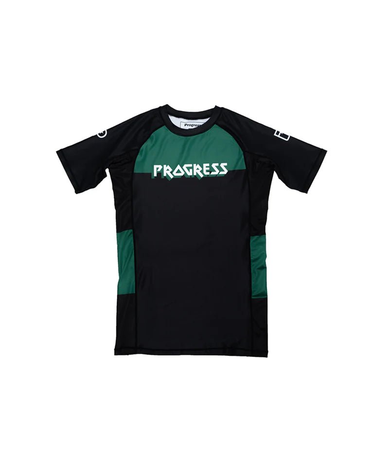 Progress Jiu Jitsu Bengal Rashguard Green - Stone Fight Shop