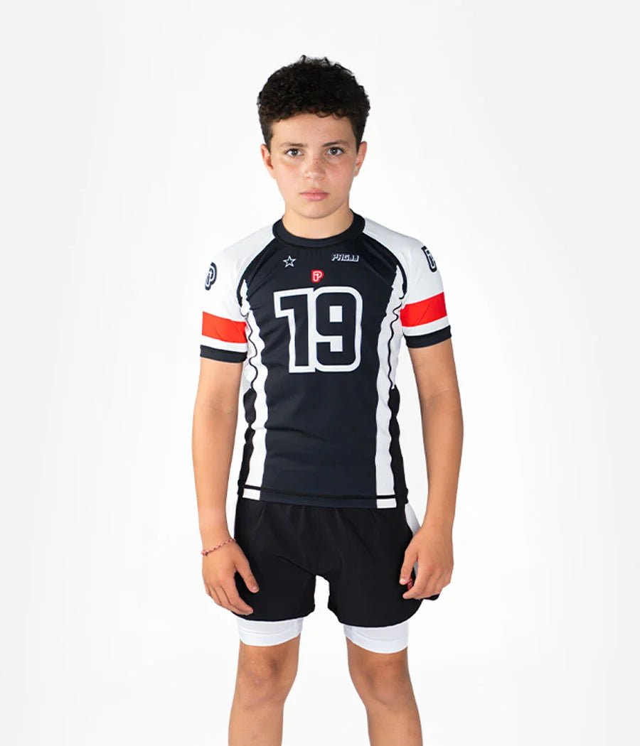 Progress Jiu-Jitsu Kids Gridiron 1996 Hybrid Shorts - Stone Fight Shop