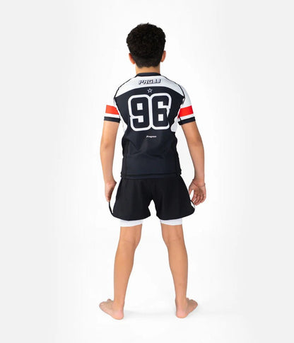 Progress Jiu-Jitsu Kids Gridiron 1996 Hybrid Shorts - Stone Fight Shop