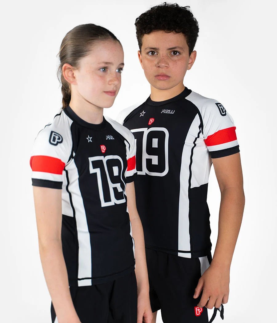 Progress Jiu-Jitsu Kids Gridiron 1996 Rashguard - Stone Fight Shop