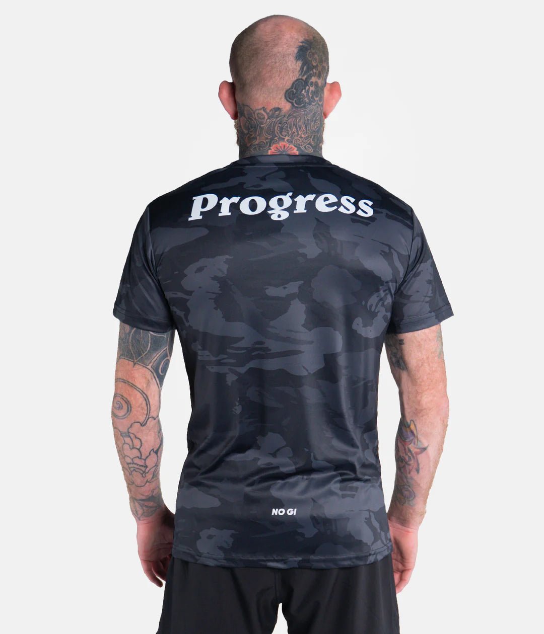 Progress Jiu Jitsu Rolling Tee Camo - Stone Fight Shop