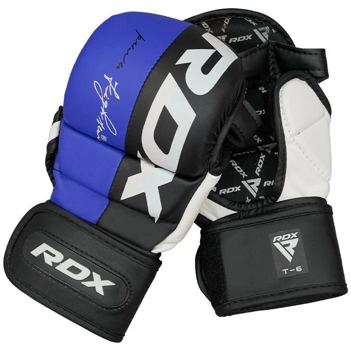 RDX Blue MMA Sparring Gloves - Stone Fight Shop