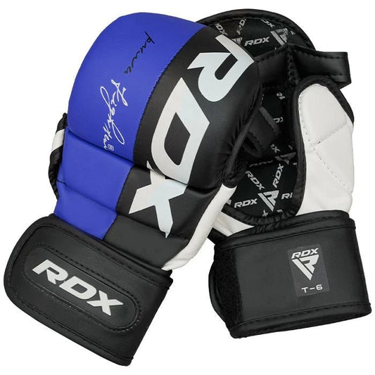 RDX Blue MMA Sparring Gloves - Stone Fight Shop