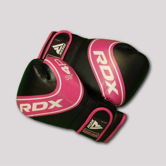 RDX Boxing Gloves - Kids - Black & Pink - Stone Fight Shop