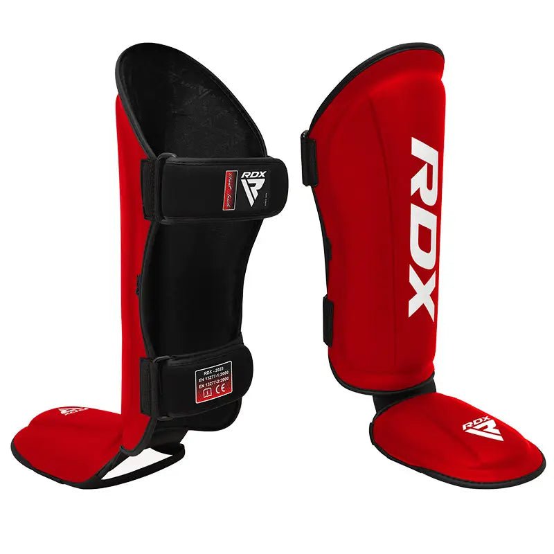 RDX Shin Instep Molded King Red - Stone Fight Shop