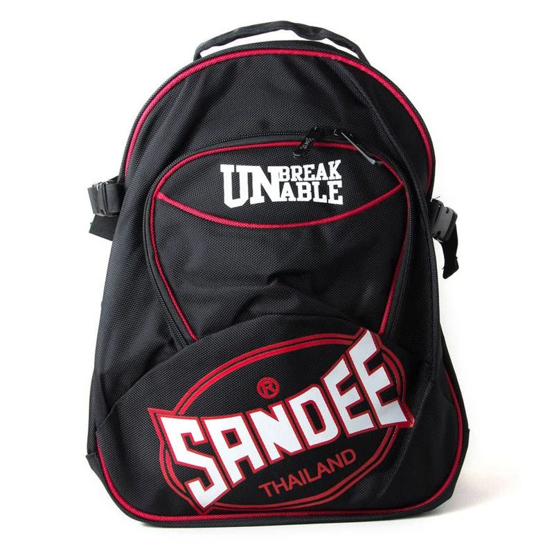 Sandee Black and Red Heavy Duty Backpack - Stone Fight Shop