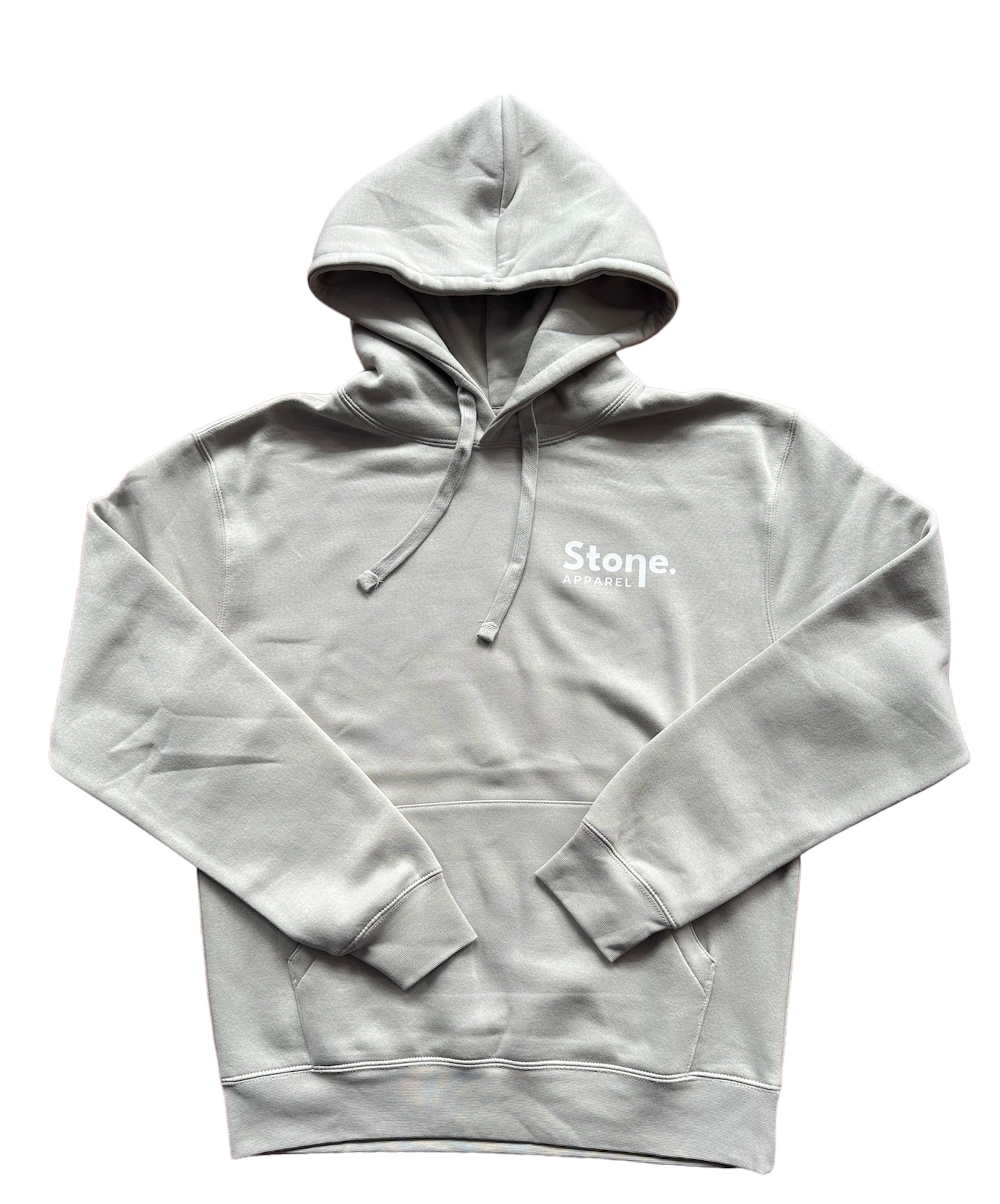 Stone Apparel Hoodie - Urban Grey - Stone Fight Shop