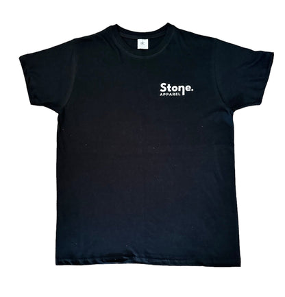 Stone Apparel T-Shirt - Black - Stone Fight Shop