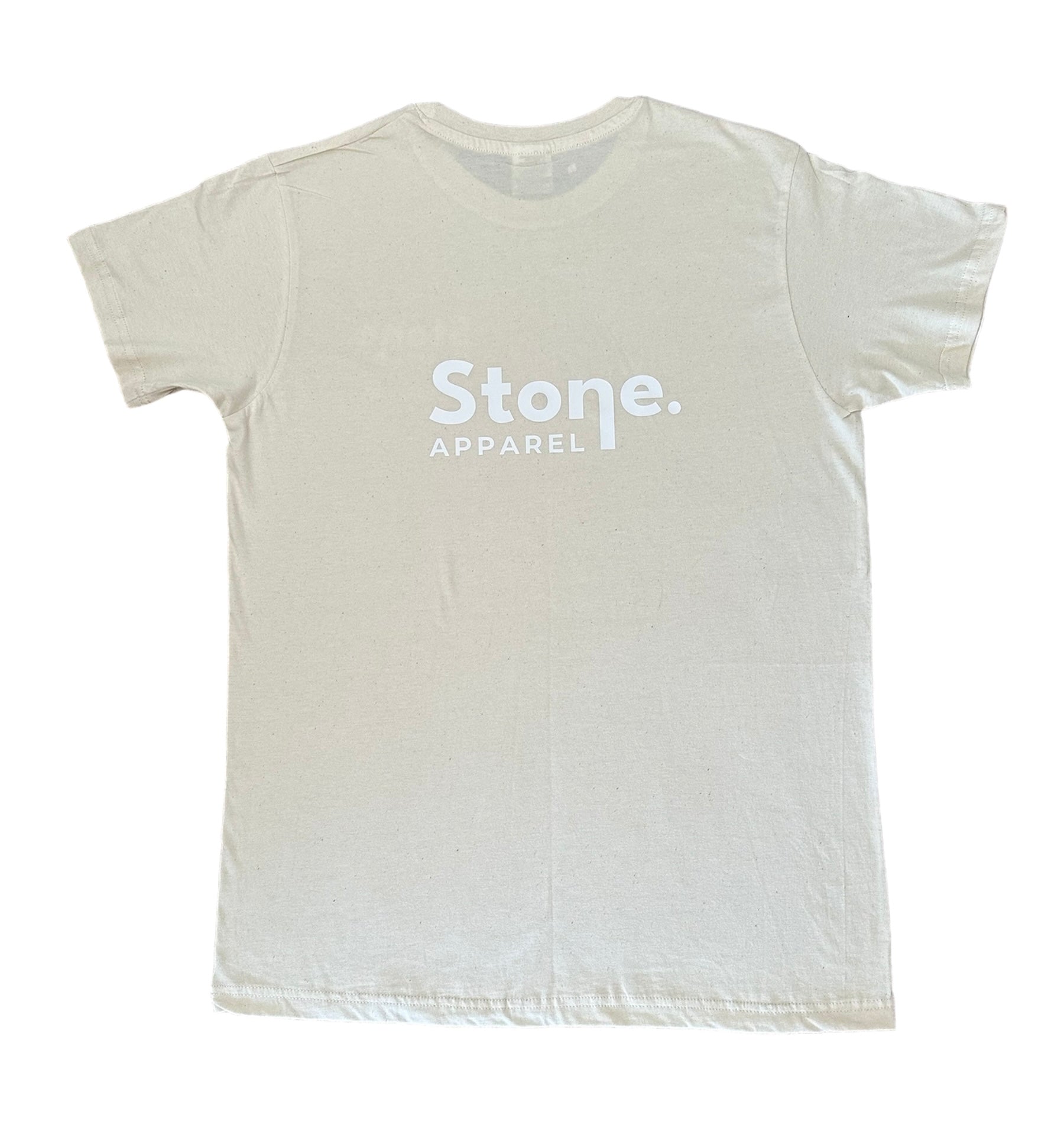 Stone Apparel T-Shirt - Natural - Stone Fight Shop