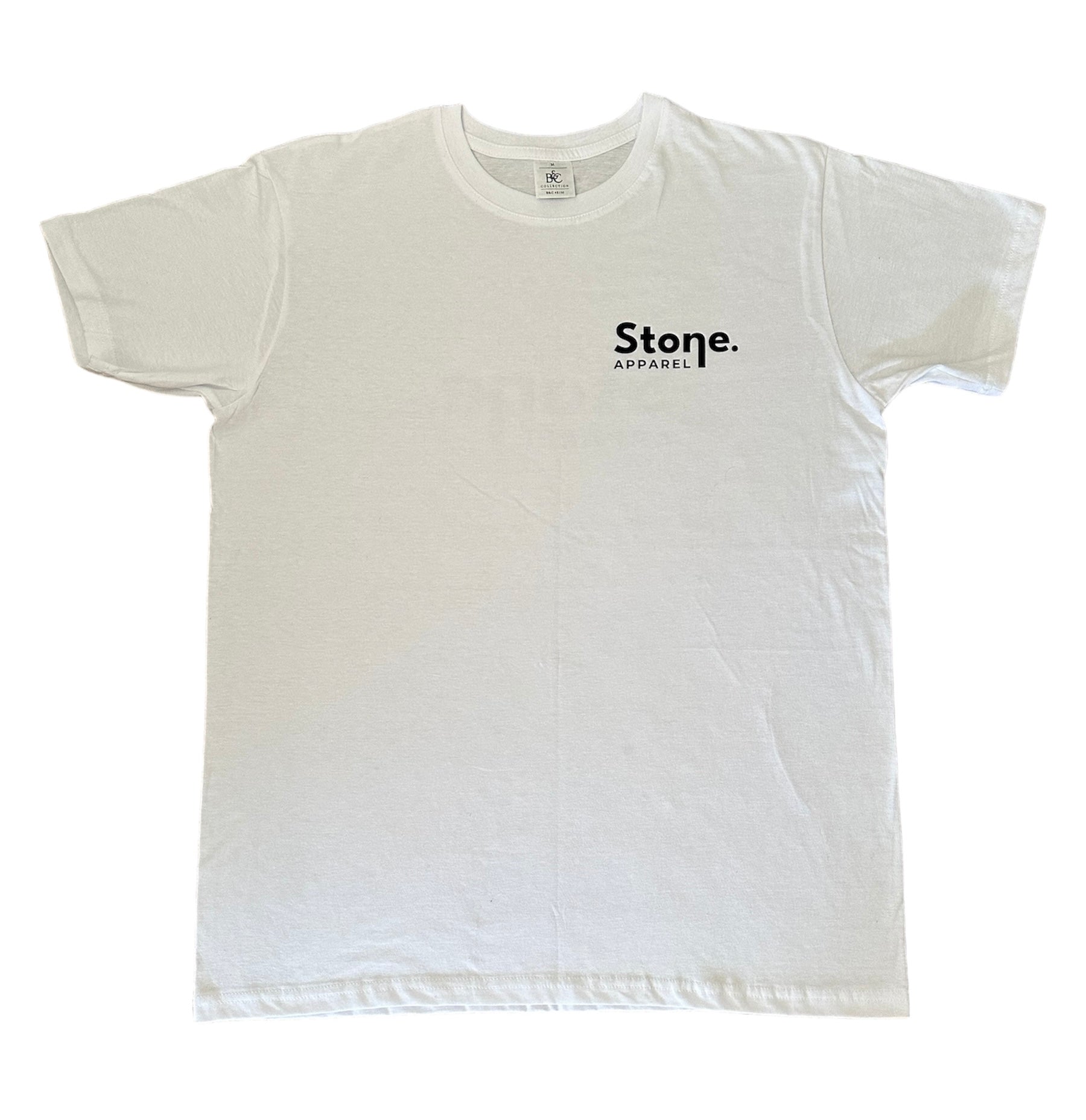 Stone Apparel T-Shirt - White - Stone Fight Shop