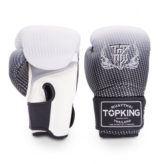 Top King Boxing Gloves Silver Super Star Air - Stone Fight Shop