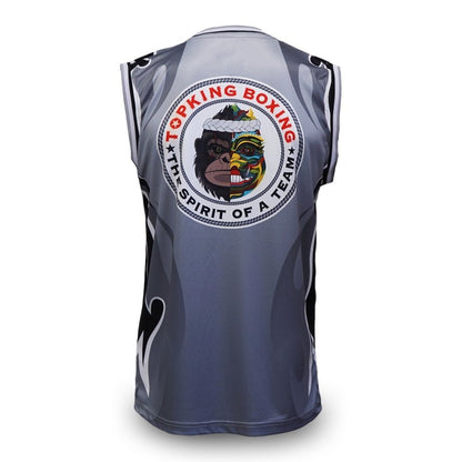 Top King Sleeveless Shirt Grey 033 - Stone Fight Shop