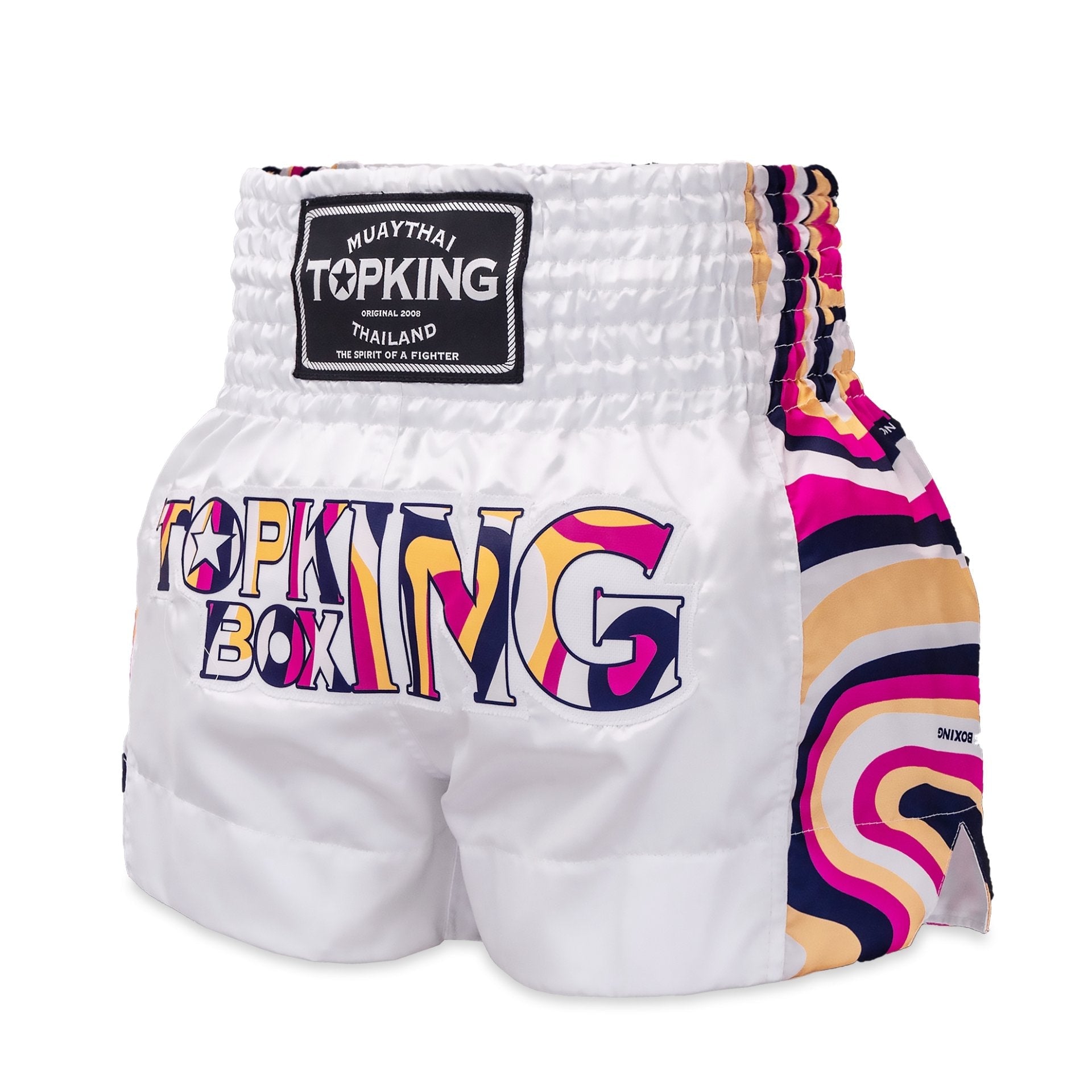 Top King Thai Boxing Shorts Pink 261 - Stone Fight Shop