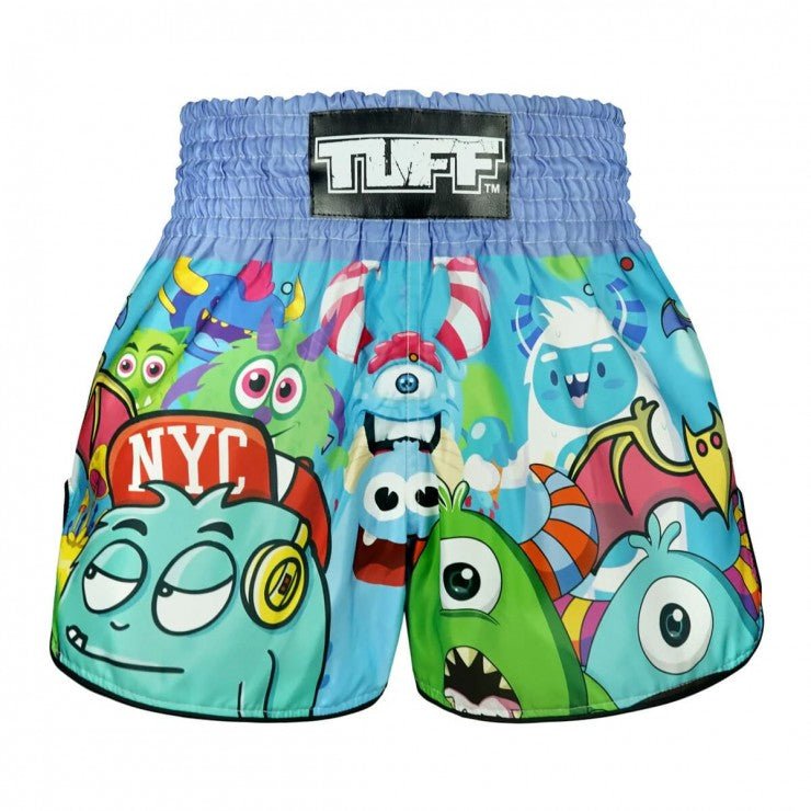 TUFF Kids Muay Thai Shorts Party Monster - Stone Fight Shop