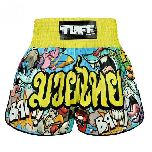 TUFF Kids Muay Thai Shorts Ready To Rumble - Stone Fight Shop