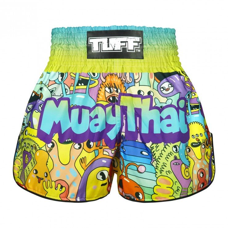 TUFF Kids Muay Thai Shorts We Come In Peace - Stone Fight Shop