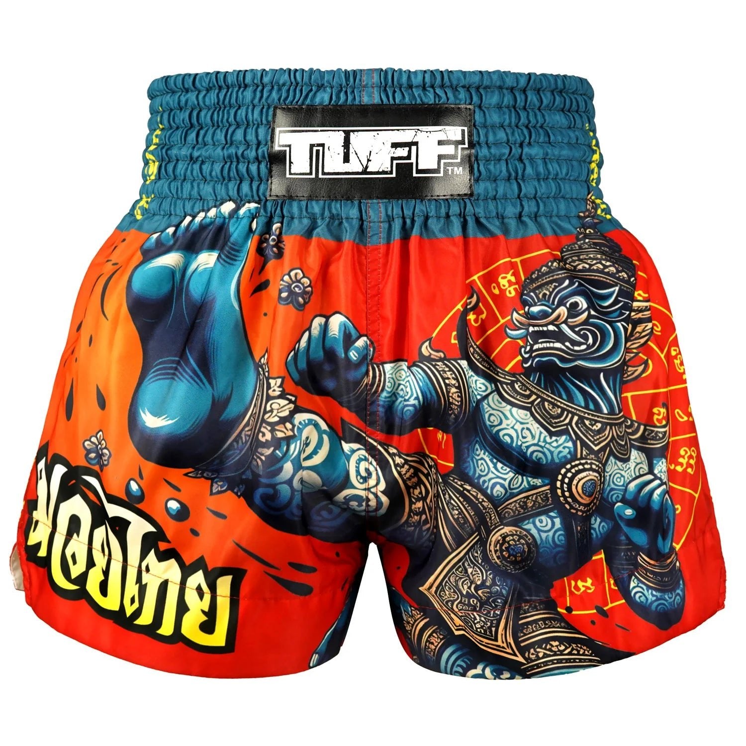 TUFF Muay Thai Shorts - The Emerald King - Stone Fight Shop