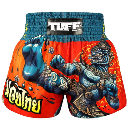 TUFF Muay Thai Shorts - The Emerald King - Stone Fight Shop