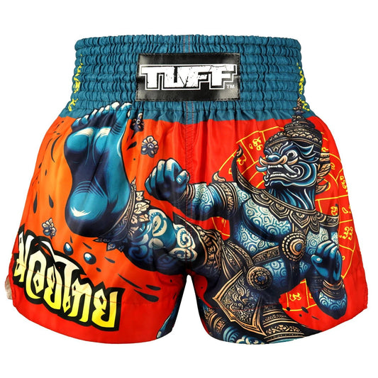TUFF Muay Thai Shorts - The Emerald King - Stone Fight Shop