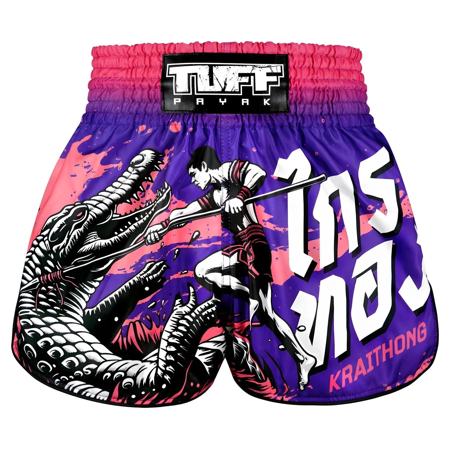 TUFF Payak Muay Thai Shorts - The Krai Thong’s Spear - Stone Fight Shop