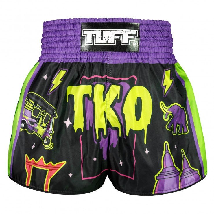 TUFF Retro Shorts The TKO Night - Stone Fight Shop