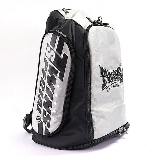 Twins Grey - Black Convertible Rucksack - Stone Fight Shop