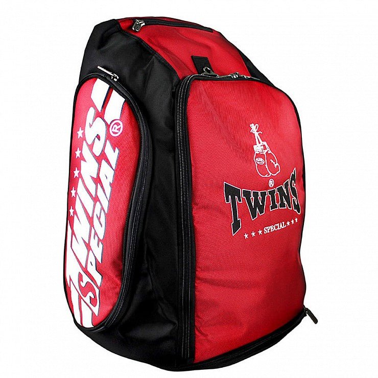 Twins Red - Black Convertible Rucksack - Stone Fight Shop