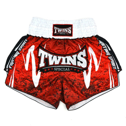 Twins Special Muay Thai Shorts - Rusty Red - Stone Fight Shop